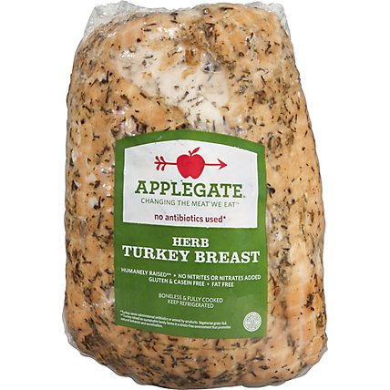 Applegate Farms Herb Turkey Breast - Each - Image 1
