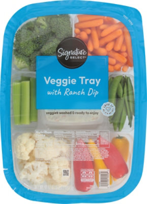 Signature Farms Veggie Tray with Ranch Dip - 40 Oz - Image 1