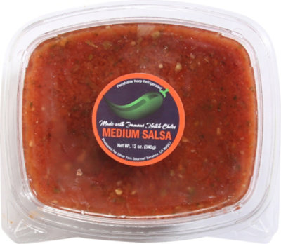 Silver Fork Gourmet Hatch Chili Cantina Style Medium Salsa - 12 Oz - Image 2