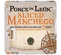 Ponce De Leon Sliced Manchego - 7 OZ