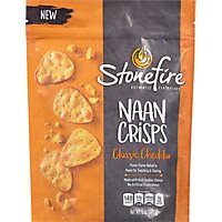 Stonefire Cheddar Naan Crisps - 6 OZ - Image 2