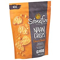 Stonefire Cheddar Naan Crisps - 6 OZ - Image 1