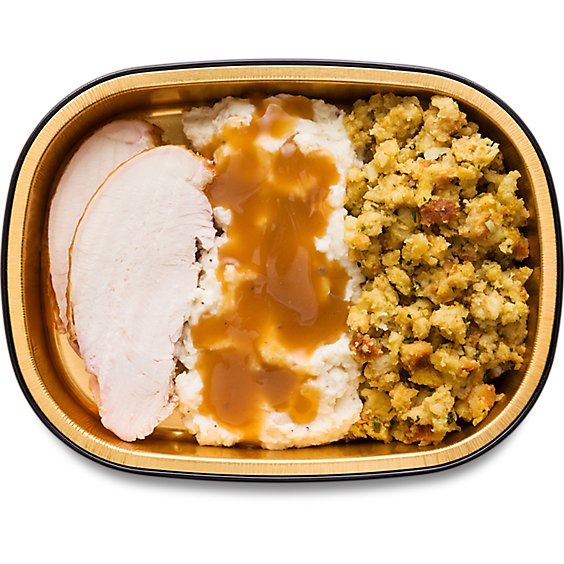 ReadyMeal Roasted Turkey Breast With Mashed Potatoes And Stuffing Small - EA