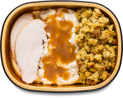 ReadyMeal Roasted Turkey Breast With Mashed Potatoes And Stuffing Small - EA
