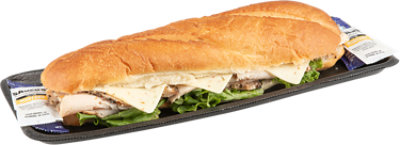 ReadyMeals Turkey Peppered Pepper Jack 12 Inch Sandwich - Each - Image 1