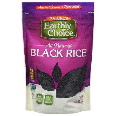 Natures Earthly Choice Rice Black - 14 OZ