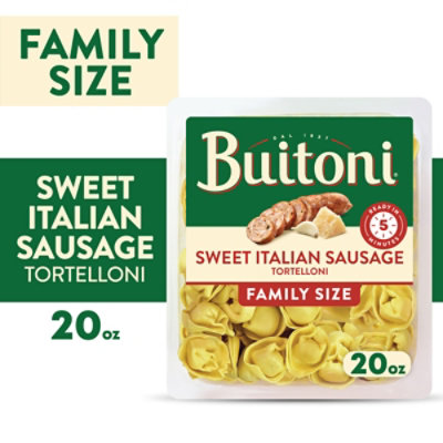 Buitoni Sweet Italian Sausage Tortelloni Refrigerated Pasta Family Size - 20 Oz - Image 2