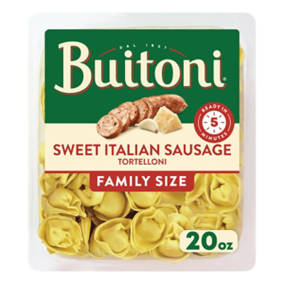 Buitoni Sweet Italian Sausage Tortelloni Refrigerated Pasta Family Size - 20 Oz - Image 1