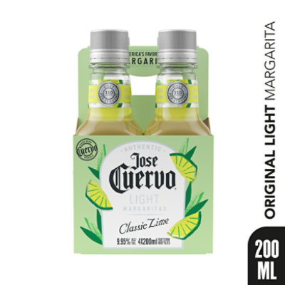 Jose Cuervo Light Margarita - 4 - 200 Ml - Image 1