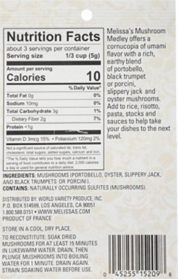 Mushrooms Dried Medley - .5 OZ - Image 5