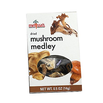 Mushrooms Dried Medley - .5 OZ - Image 1
