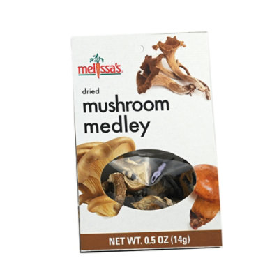 Mushrooms Dried Medley - .5 OZ - Image 1