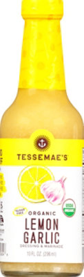 Tessemaes Dressing Lemon Garlic Organic - 10 FZ - Image 2