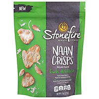 Stonefire Parmesan Garlic Naan Crisps - 6 OZ - Image 3