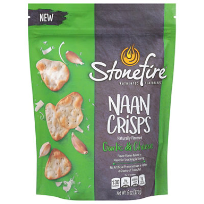 Stonefire Parmesan Garlic Naan Crisps - 6 OZ - Image 3