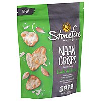 Stonefire Parmesan Garlic Naan Crisps - 6 OZ - Image 1