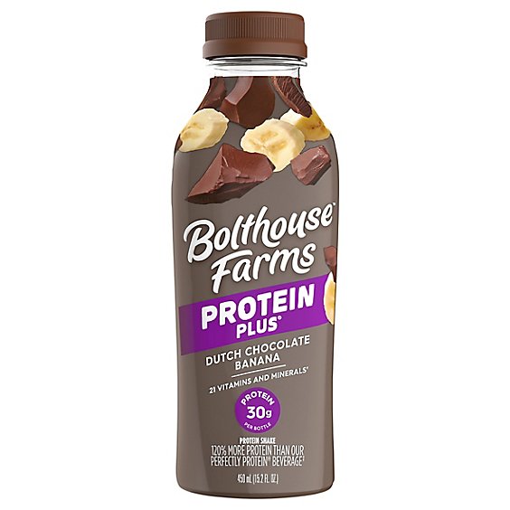 Bolthouse Dutch Choc Banana Protein Plus - 15.2 FZ