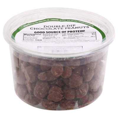 Chocolate Double-dipped Peanuts - 10 OZ