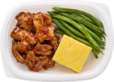 BBQ Pork Green Bean Cornbread Meal - Each - Image 1