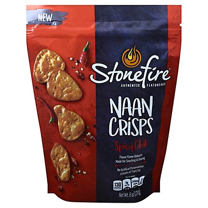 Stonefire Spicy Chili Naan Crisps - 6 OZ - Image 3