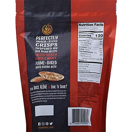 Stonefire Spicy Chili Naan Crisps - 6 OZ - Image 6