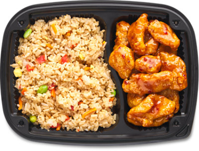Orange Chicken W Fried Rice Mini Meal - EA - Image 1