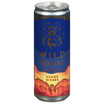 Wild Tonic Mango Ginger Jun Kombucha - 12 OZ - Image 3