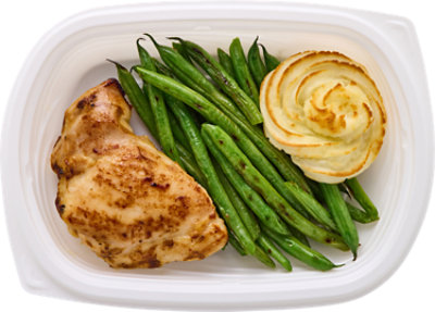 Chicken Thigh Green Bean Rosette Meal - Each - Image 1