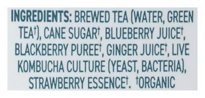 Brew Dr. Kombucha Wild Berry Ginger - 14 Fl. Oz. - Image 4