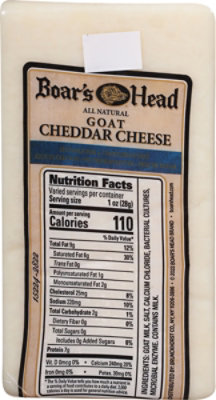 Boar's Head Goat Cheddar Cheese - Image 6