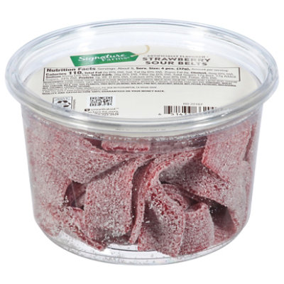 Strawberry Sour Belts - 10 OZ - Image 2