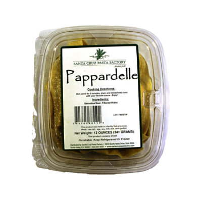 Santa Cruz Pasta Factory Pappardelle - 12 OZ