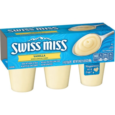 Swiss Miss Vanilla Flavored Pudding - 6-24 Oz - Image 2