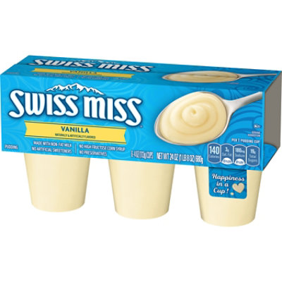 Swiss Miss Vanilla Flavored Pudding - 6-24 Oz - Image 3