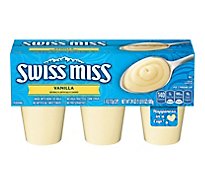 Swiss Miss Vanilla Flavored Pudding - 6 Count