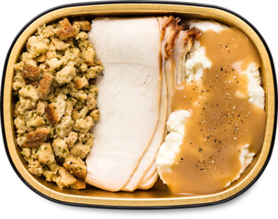 ReadyMeal Roasted Turkey Breast With Mashed Potatoes And Stuffing Medium - EA