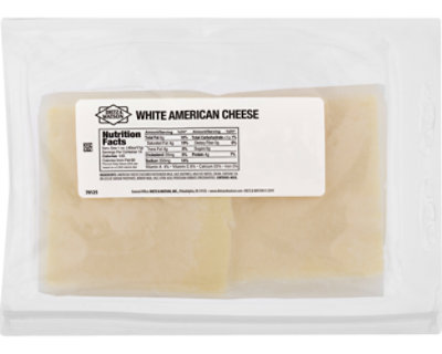 Dietz & Watson Presliced White American Cheese 0.50 Lb Safeway