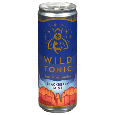 Wild Tonic Blackberry Mint Jun Kombucha - 12 OZ - Image 3