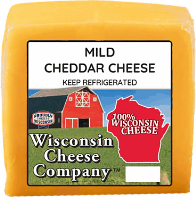 Demill Mild Cheddar Cheese - Lb - Image 1