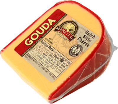 Maple Leaf Red Wax Gouda - Lb - Image 1