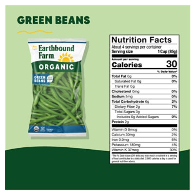 Earthbound Farm Organic Green Beans Bag - 12 Oz - Image 3