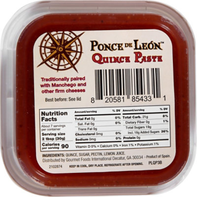 Ponce De Leon Quince Paste - 7 OZ - Image 6