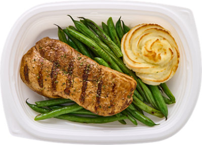 Pork Chop Green Bean Rosette Meal - Each - Image 1