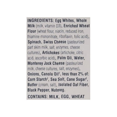 La Terra Fina Spinach And Artichoke Quiche - 23 Oz - Image 4