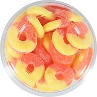 Gummy Peach Rings - 11 OZ - Image 6