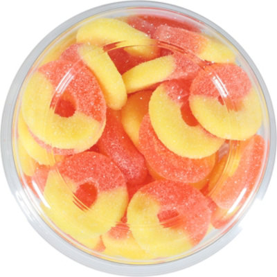 Gummy Peach Rings - 11 OZ - Image 6