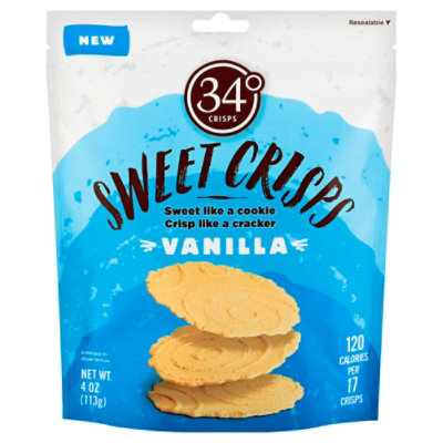 34 Degree Vanilla Crisps - Each