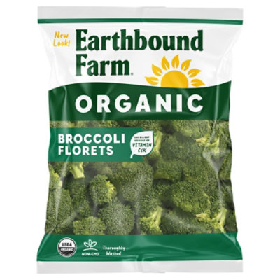 Earthbound Farm Organic Broccoli Florets Bag - 9 Oz - Image 1