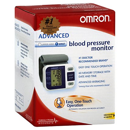 Omron Wrist Blood Pressure Monitor - EA - Image 1