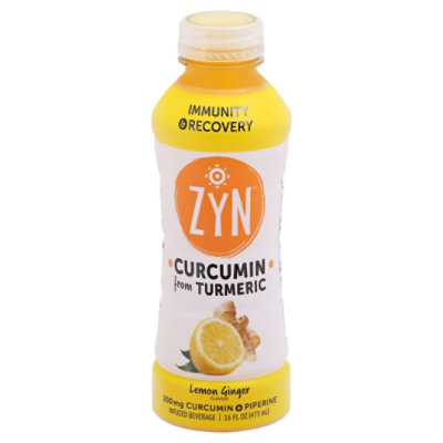 ZYN Immunity & Recovery Drinks Lemon Ginger - 16 Fl. Oz. - Image 3